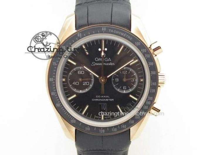 0507 Practical De Ville RG MKF 1:1 Best Edition Silver Dial RG Markers on Brown Leather Strap MIYOTA 9015 V 8049